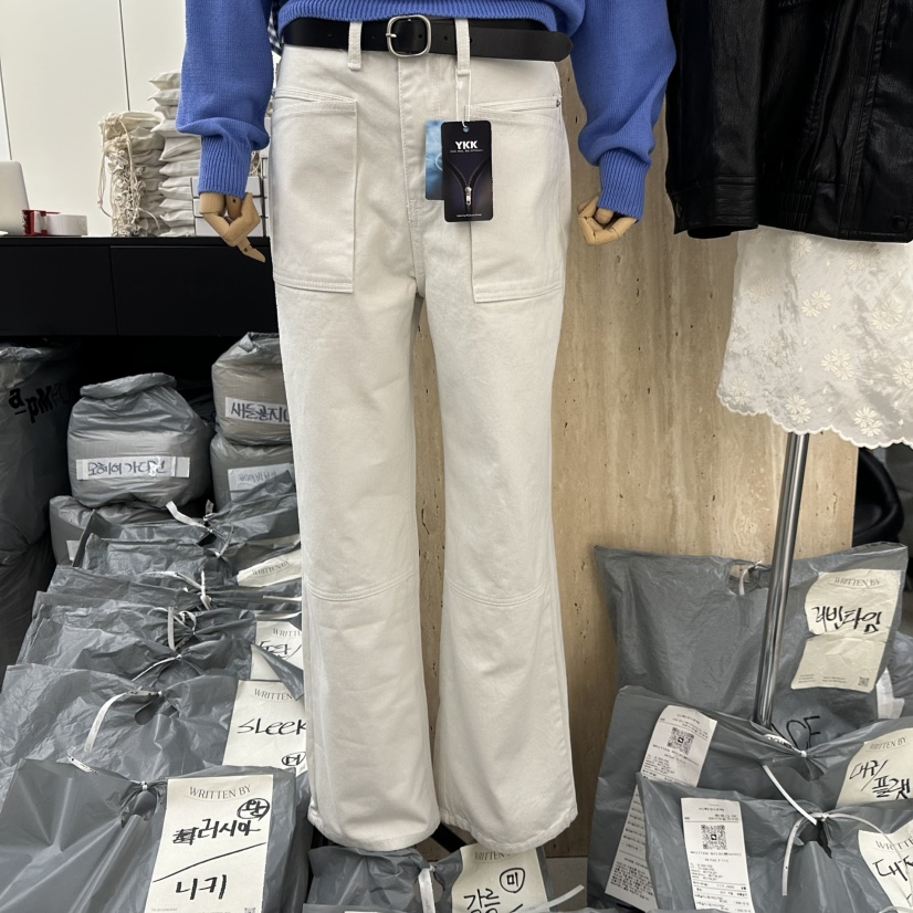 WRITTEN BY韓國代購女士新品時尚休閑人氣休閑褲不含腰帶WRITTEN BY休閑褲圖色2