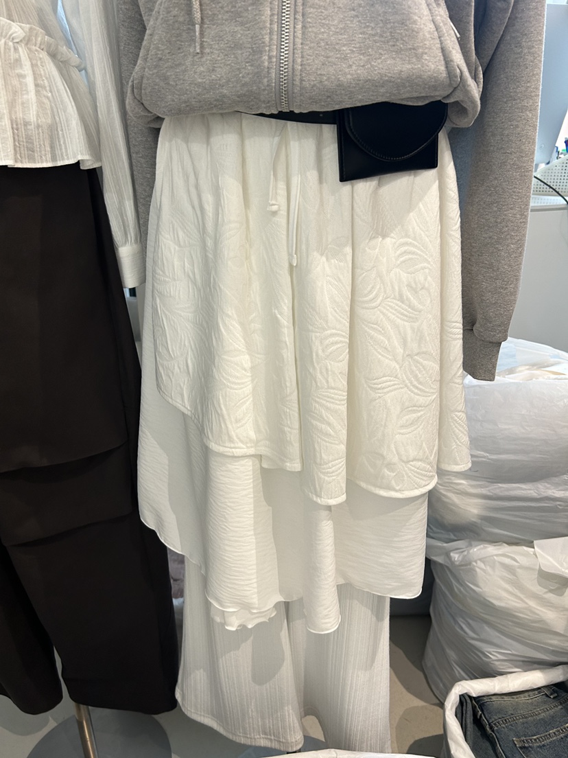 AS THOUGHT東大門代購女裝新款人氣職業推薦半身裙中短裙AS THOUGHT半身裙/中短裙圖色1