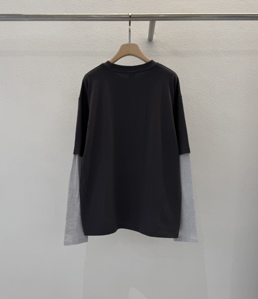 ABLERING韓國直郵女裝新品職業熱賣推薦休閑長袖T恤假兩件ABLE STANDARD/ABLERING長袖T恤