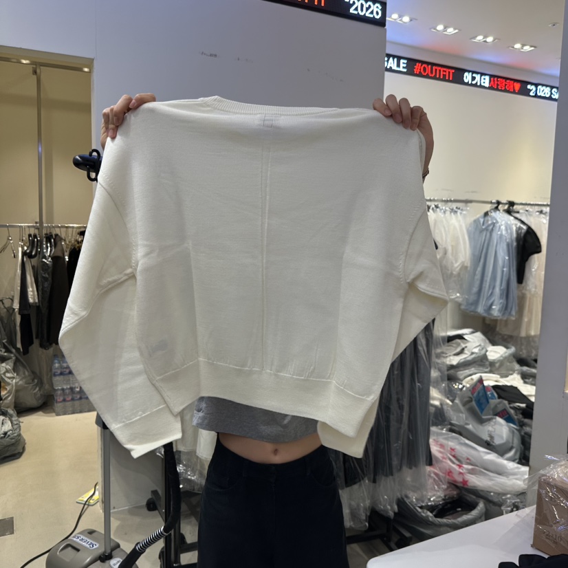 OUTFIT東大門實拍女士新品26春夏休閑真品時尚熱賣針織衫OUTFIT針織衫