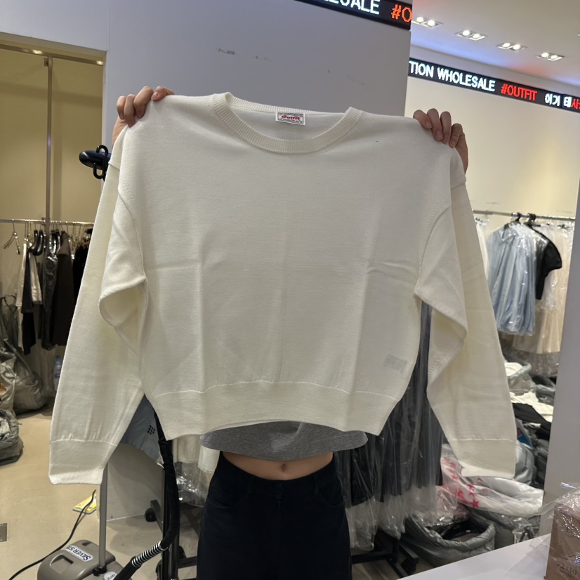 OUTFIT東大門實拍女士新品26春夏休閑真品時尚熱賣針織衫OUTFIT針織衫圖色1