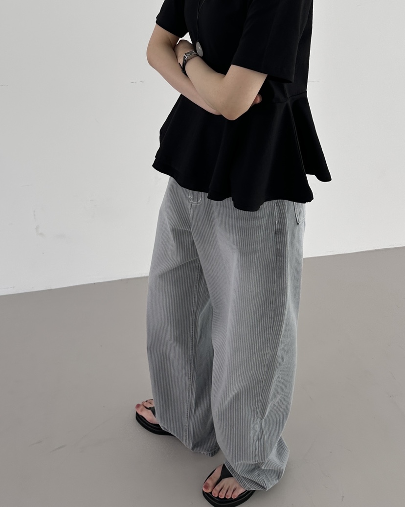 HOWDY韓國代購女裝新品熱賣人氣推薦職業休閑26春夏休閑褲HOWDY休閑褲