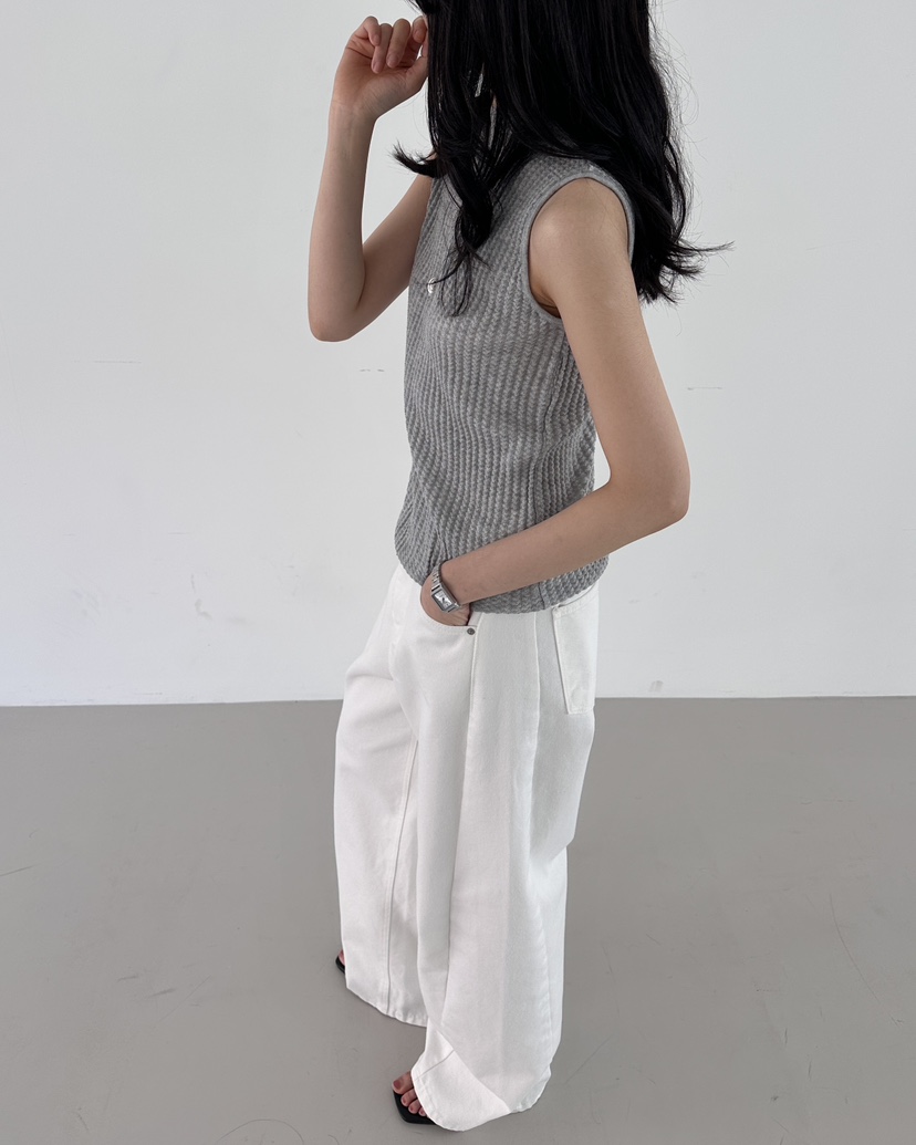 HOWDY韓國直郵實拍女裝新品休閑職業26春夏人氣吊帶背心柔軟HOWDY吊帶/背心