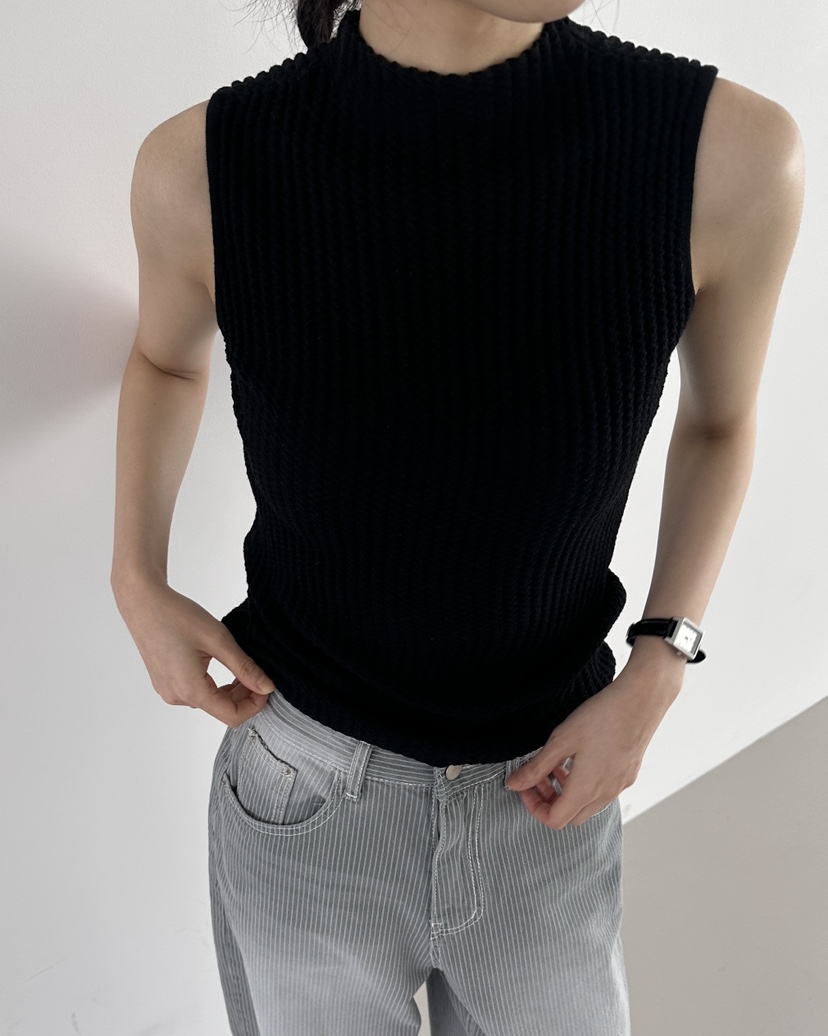 HOWDY韓國直郵實拍女裝新品休閑職業26春夏人氣吊帶背心柔軟HOWDY吊帶/背心圖色1