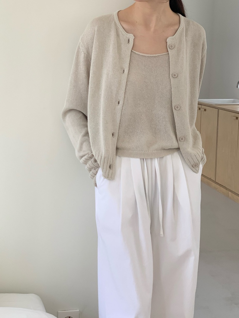 NOTHING韓國東大門代購女裝新款人氣26春夏職業熱賣套裝開衫NOTHING套裝