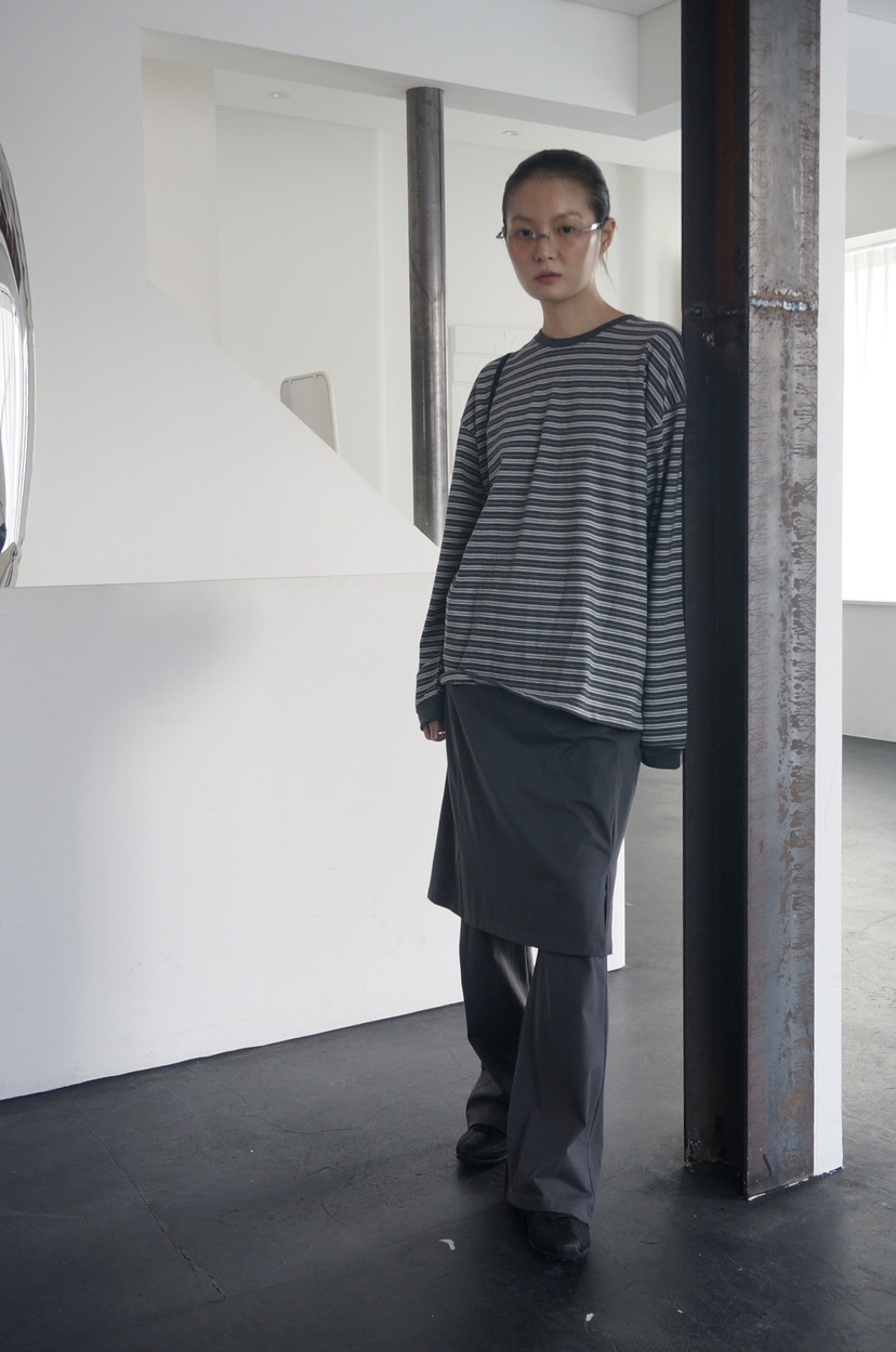 OURS韓國直郵女士新品推薦熱賣職業26春夏人氣休閑長袖T恤OURS長袖T恤