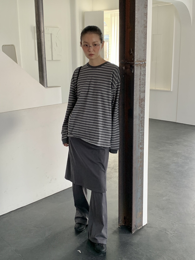 OURS韓國直郵女士新品推薦熱賣職業26春夏人氣休閑長袖T恤OURS長袖T恤