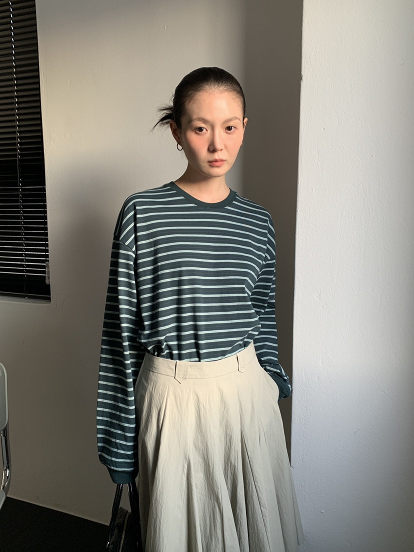 OURS韓國直郵女士新品推薦熱賣職業26春夏人氣休閑長袖T恤OURS長袖T恤