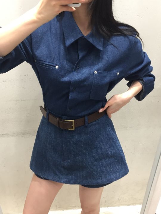 mars韓國代購女士新款26春夏休閑職業推薦時尚襯衫蕾絲衫mars襯衫/蕾絲衫