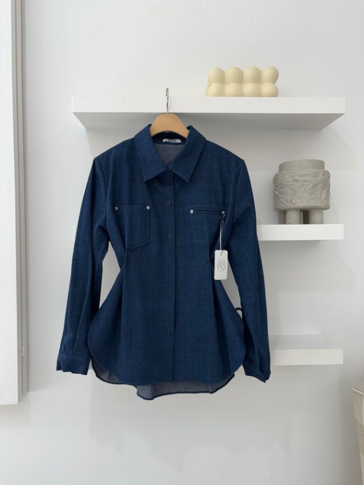 mars韓國代購女士新款26春夏休閑職業推薦時尚襯衫蕾絲衫mars襯衫/蕾絲衫圖色2