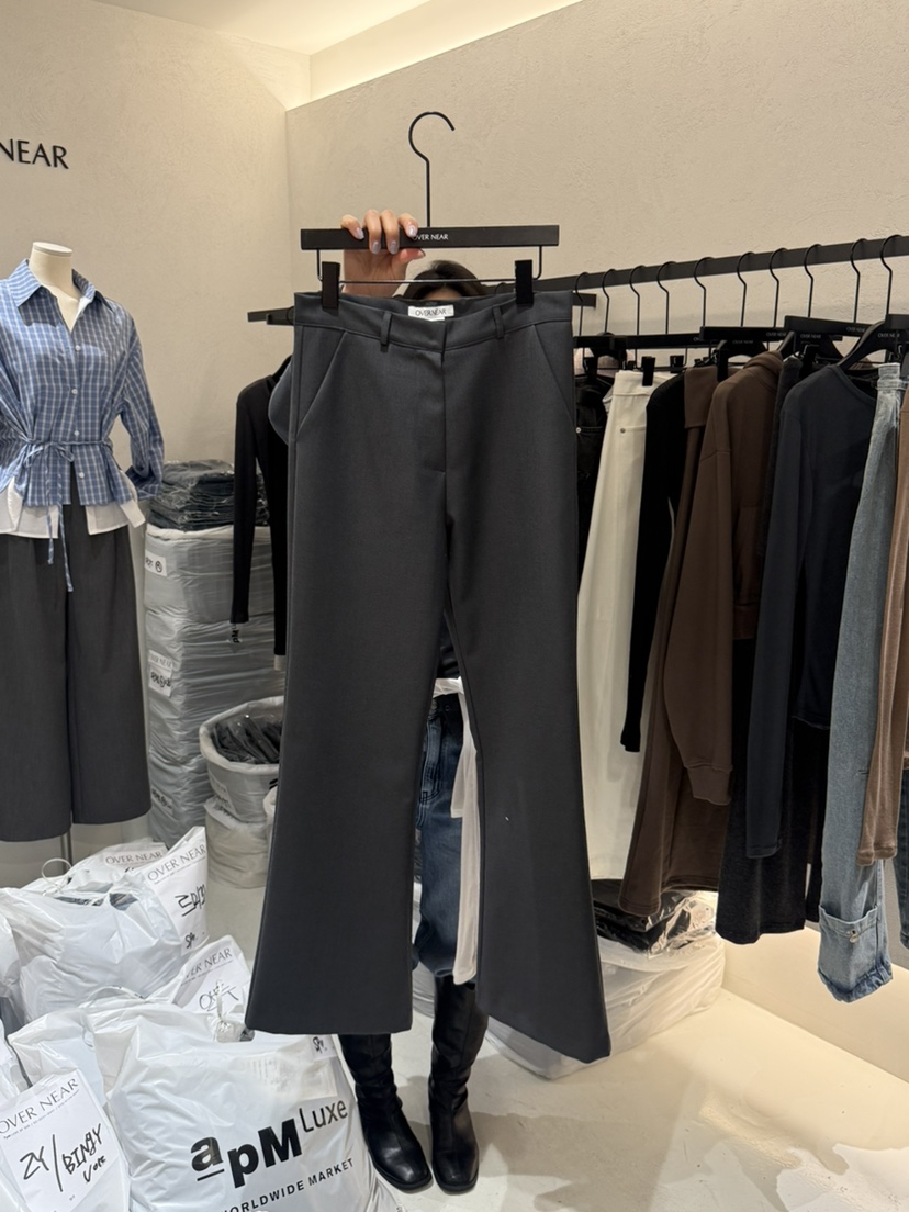 OVER NEAR韓國東大門直郵女士新款熱賣推薦休閑職業休閑褲OVER NEAR休閑褲