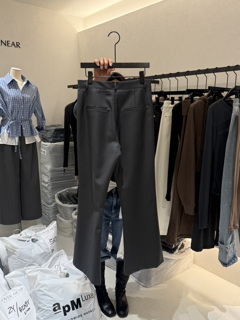 OVER NEAR韓國東大門直郵女士新款熱賣推薦休閑職業休閑褲OVER NEAR休閑褲