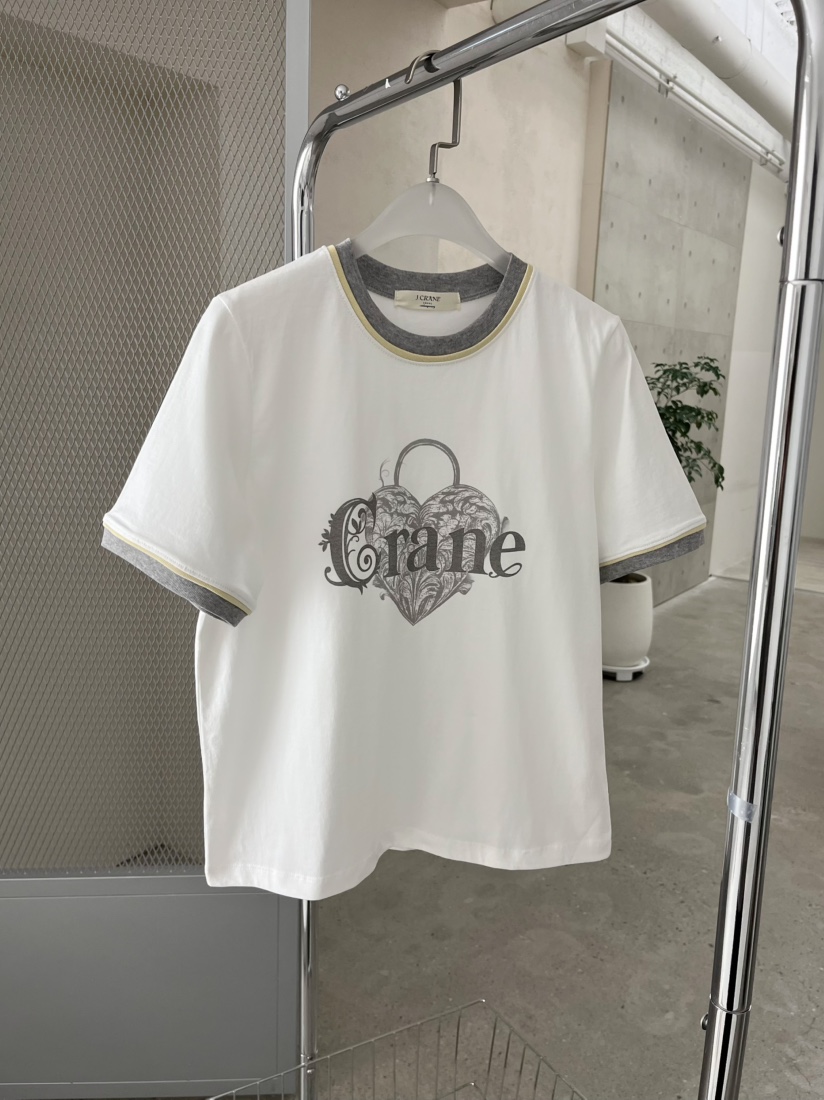 J CRANE-A韓國直郵實拍女士新款時尚休閑職業推薦26春夏T恤J CRANET恤圖色1