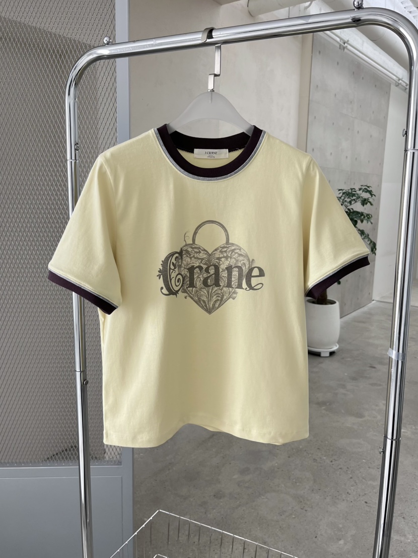 J CRANE-A韓國直郵實拍女士新款時尚休閑職業推薦26春夏T恤J CRANET恤圖色2