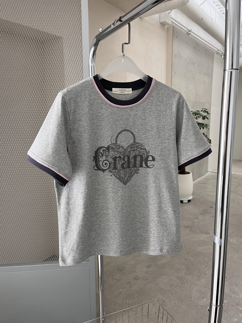 J CRANE-A韓國直郵實拍女士新款時尚休閑職業推薦26春夏T恤J CRANET恤圖色3