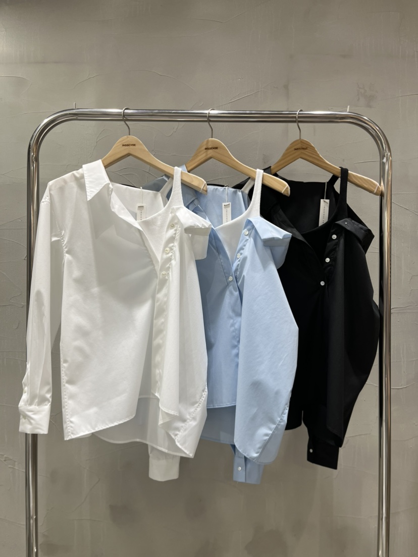 INSSENSE-A韓國代購女裝新品人氣職業熱賣時尚襯衫蕾絲衫INSSENSE-A襯衫/蕾絲衫