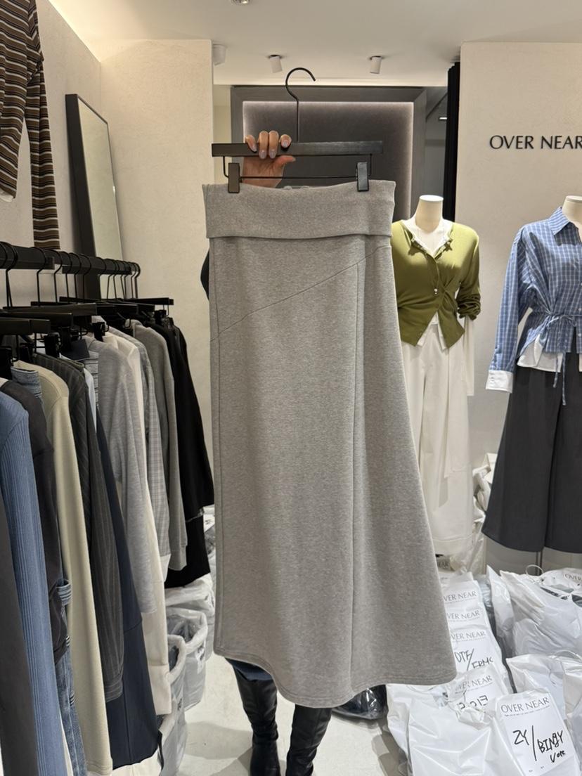 OVER NEAR韓國直郵女士新品熱賣26春夏時尚休閑推薦長裙OVER NEAR長裙