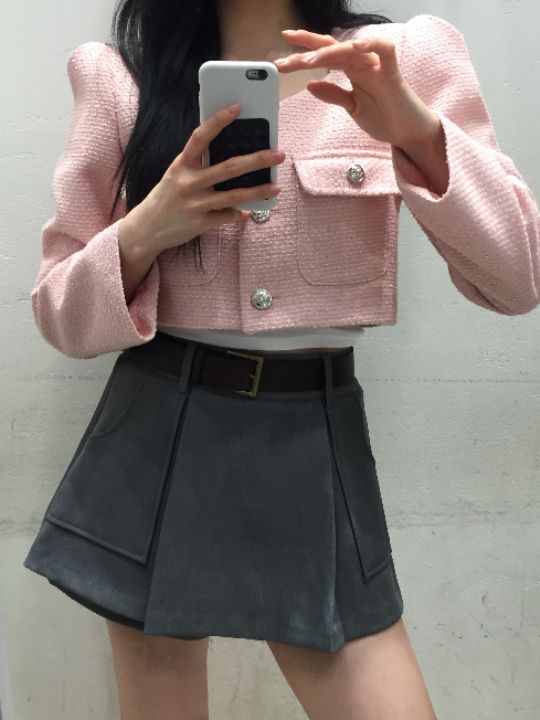 mars韓國代購女士新款時尚熱賣人氣職業推薦裙褲不含腰帶mars裙褲圖色2