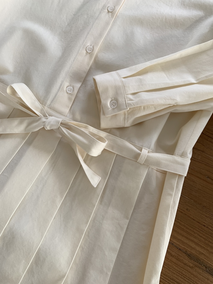 NOTHING韓國東大門代購女裝新款推薦休閑職業熱賣連衣裙褶裥NOTHING連衣裙