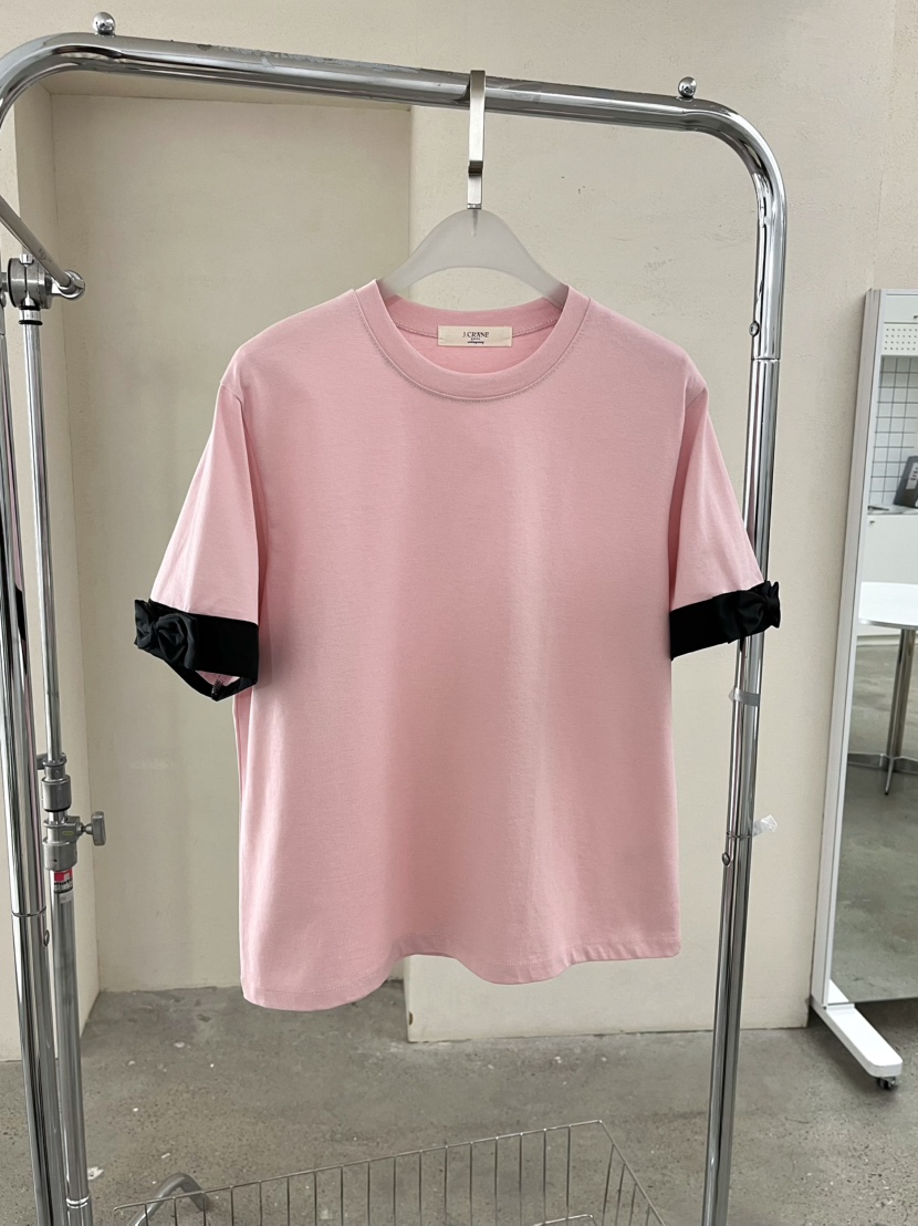 J CRANE-A韓國直郵女裝新款熱賣人氣休閑26春夏職業T恤J CRANET恤圖色2