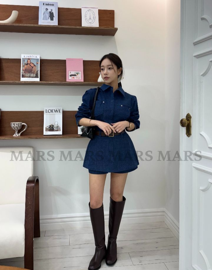 mars韓國代購女士新款職業熱賣26春夏推薦人氣時尚休閑裙褲mars裙褲