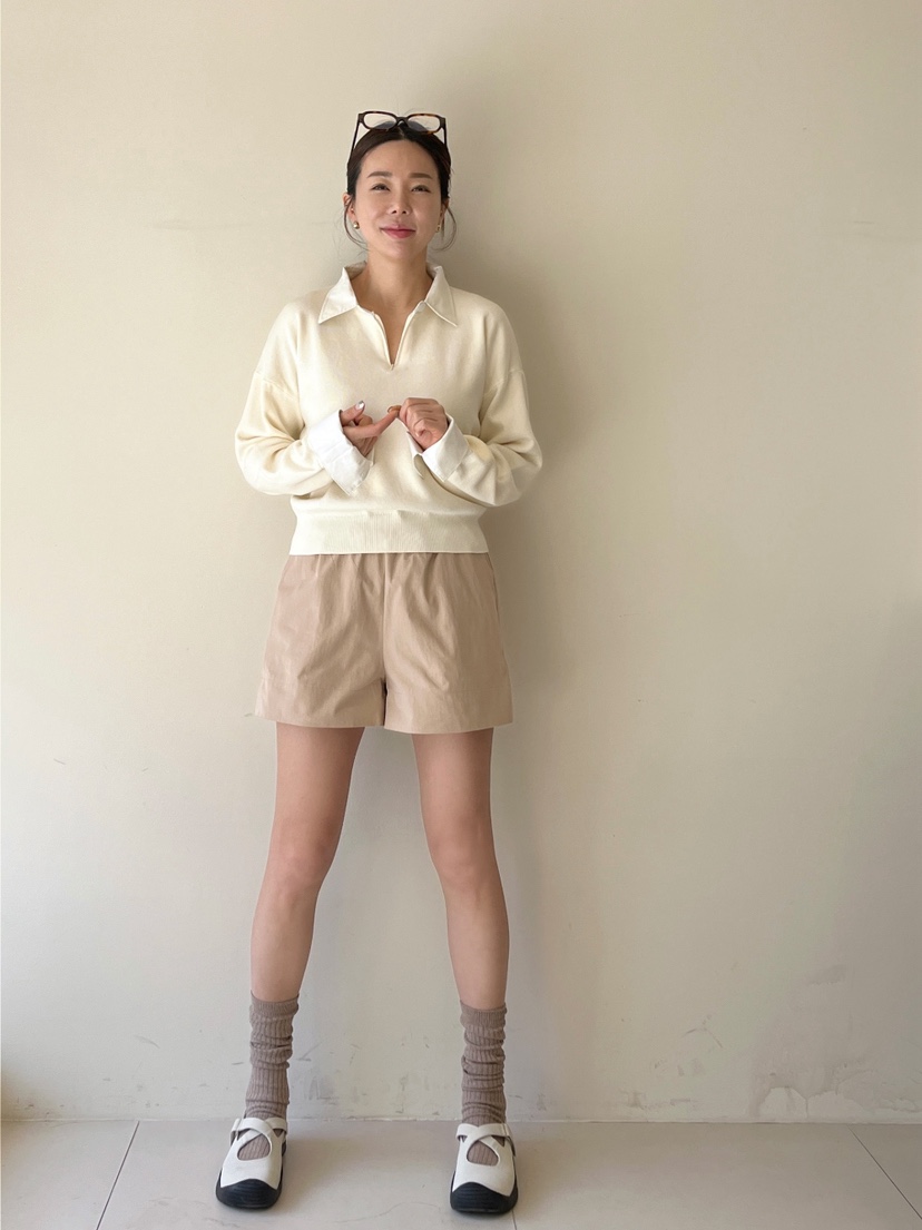 NOTHING韓國代購女士新款時尚休閑職業人氣26春夏推薦短褲NOTHING短褲