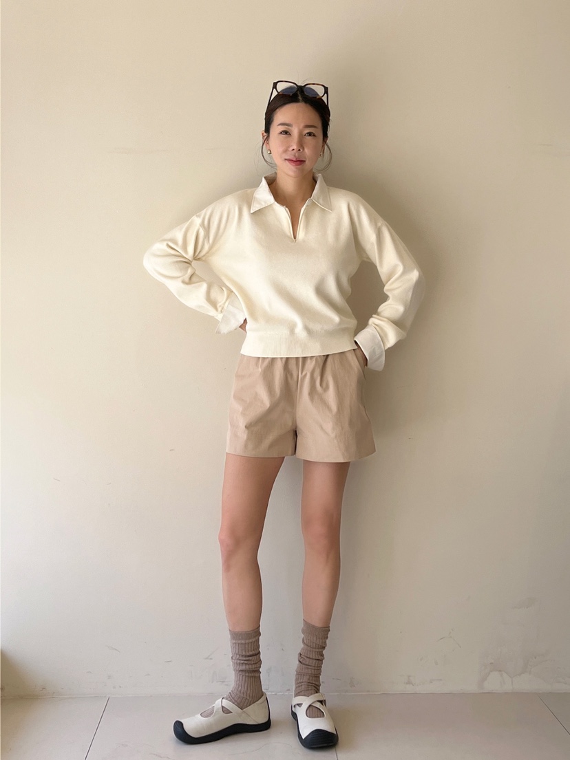 NOTHING韓國代購女士新款時尚休閑職業人氣26春夏推薦短褲NOTHING短褲