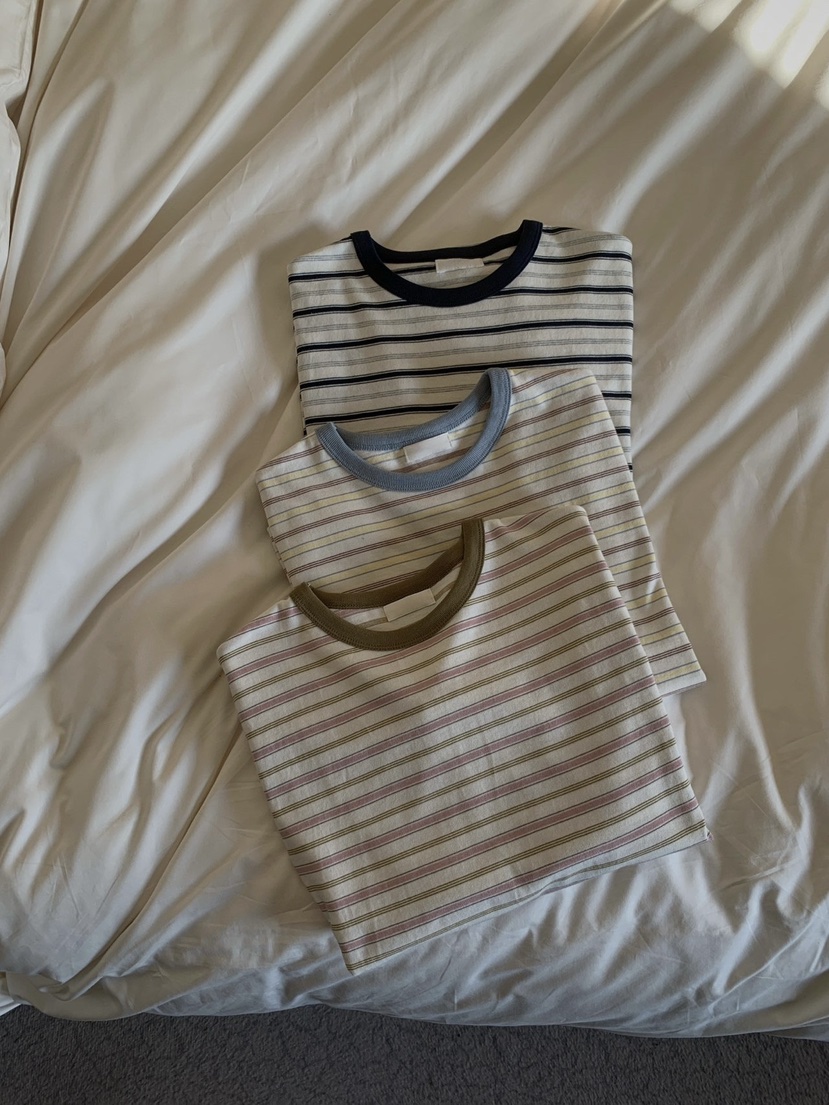 NOTHING韓國直郵女裝新品休閑推薦熱賣26春夏職業長袖T恤NOTHING長袖T恤