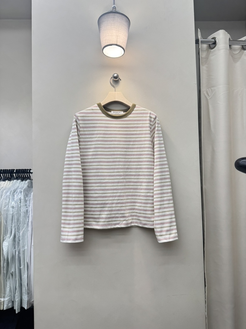 NOTHING韓國直郵女裝新品休閑推薦熱賣26春夏職業長袖T恤NOTHING長袖T恤圖色2