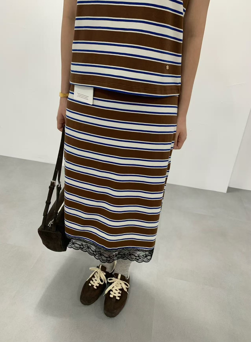 J CRANE-A韓國東大門代購女裝新款休閑人氣半身裙中短裙J CRANE半身裙/中短裙圖色1