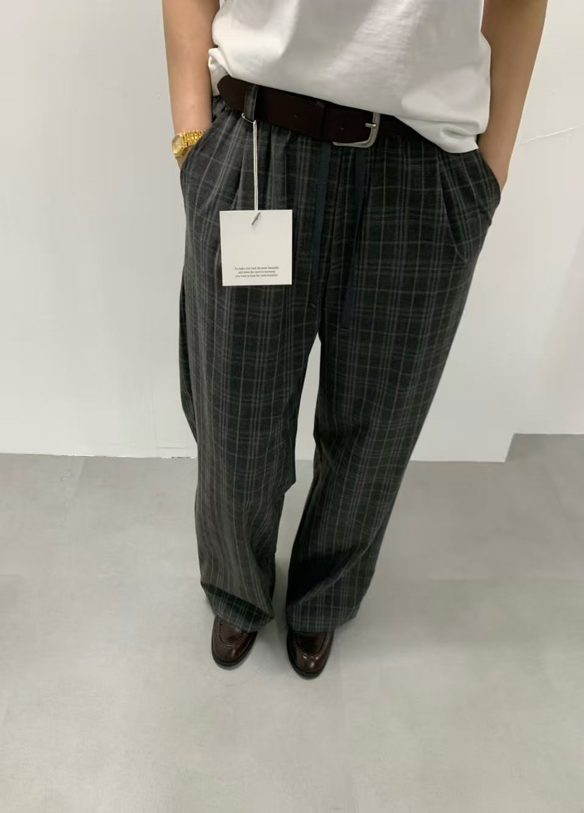 J CRANE-A韓國東大門代購女裝新品26春夏人氣休閑休閑褲J CRANE休閑褲