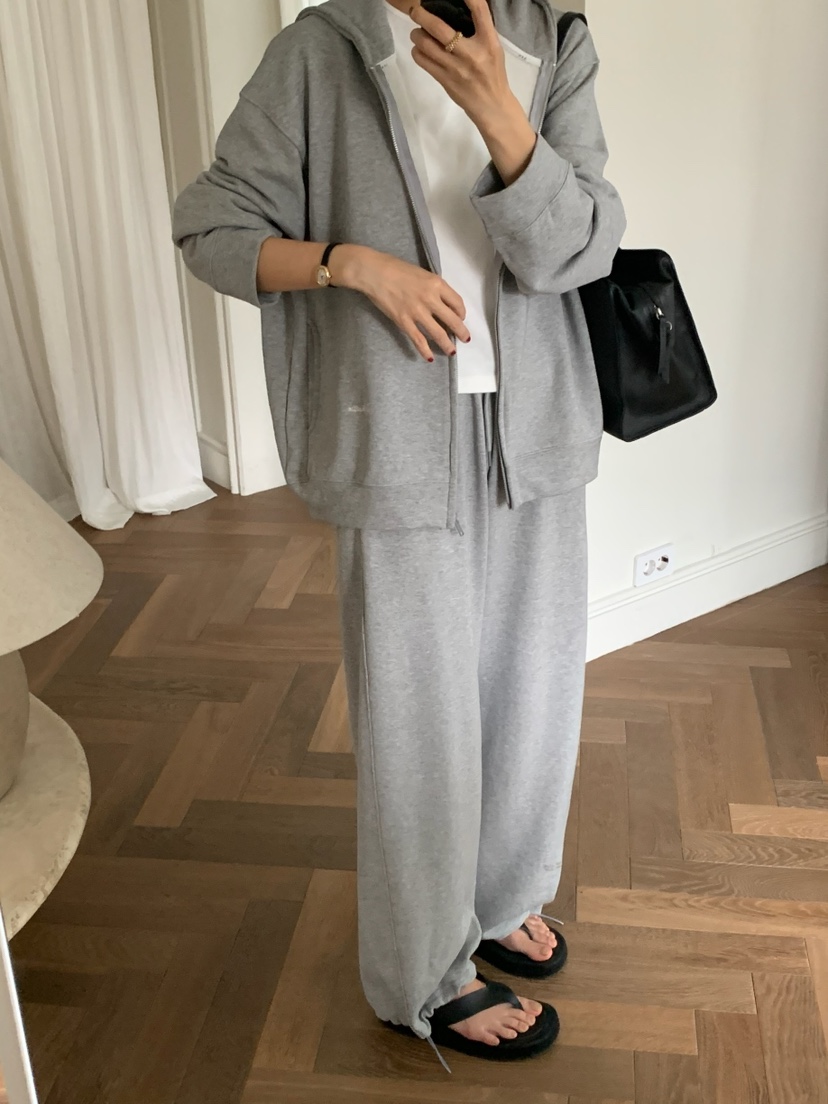 A Flan韓國代購女士新品人氣時尚推薦熱賣夾克連帽拉鏈衫AFN/FLAN EDITION夾克