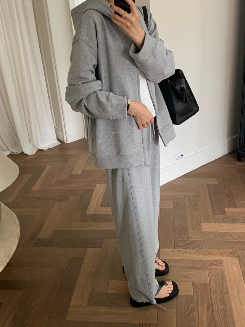 A Flan韓國代購女士新品人氣時尚推薦熱賣夾克連帽拉鏈衫AFN/FLAN EDITION夾克