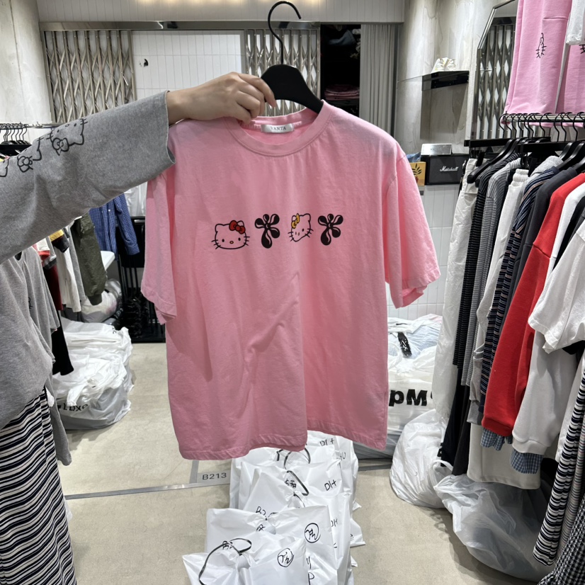 VANTA韓國代購女士新款推薦26春夏時尚職業熱賣休閑人氣T恤VANTAT恤圖色2