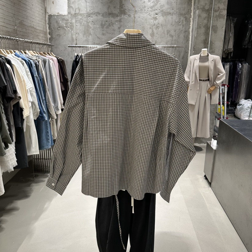 JUNI韓國代購女士新款26春夏推薦時尚職業休閑襯衫蕾絲衫my juni襯衫/蕾絲衫