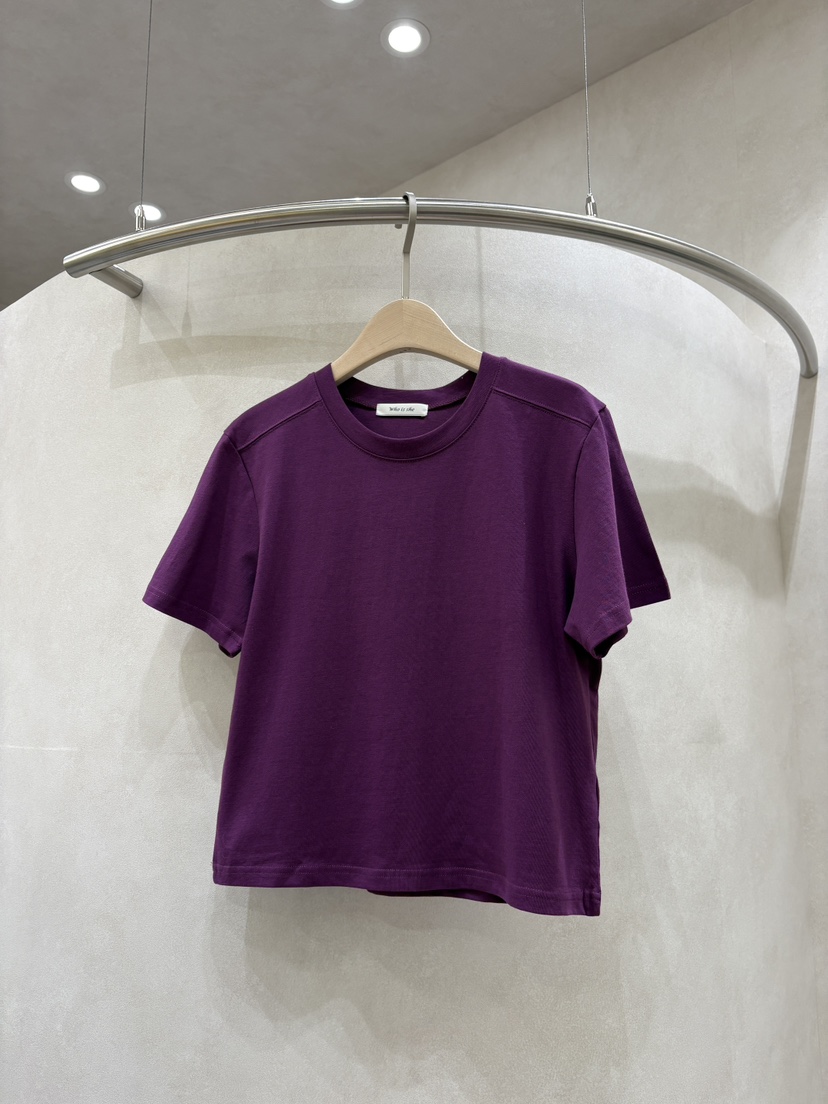 WHO IS SHE韓國東大門直郵女裝新品職業休閑熱賣時尚T恤WHO IS SHET恤圖色2