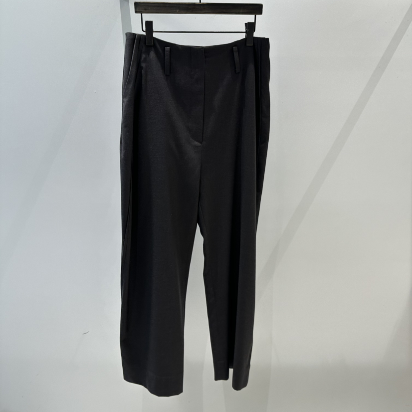 JANE BIRKIN韓國直郵實拍女士新品休閑推薦人氣時尚休閑褲JANE BIRKIN設計師品牌休閑褲圖色1墨色