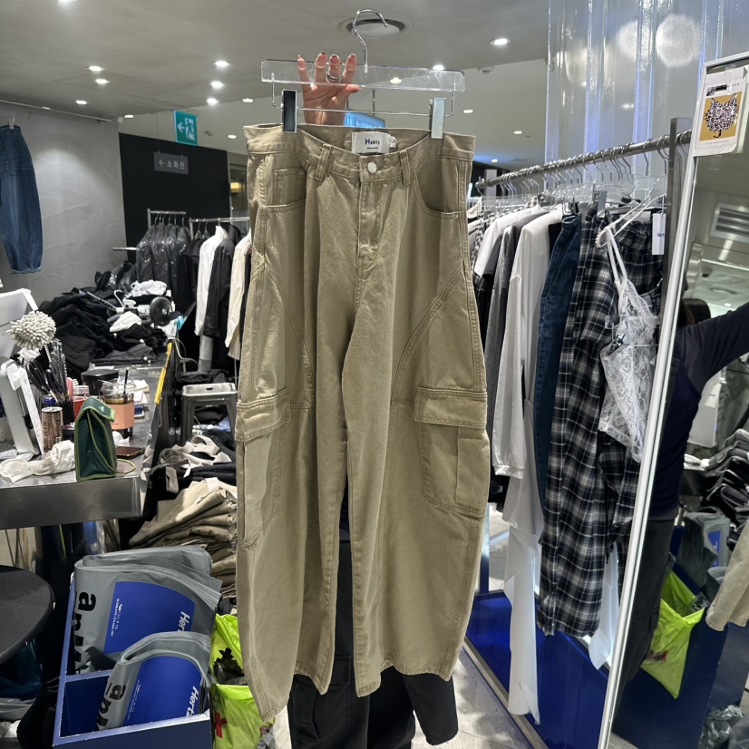 HERTZ-P韓國代購女士新品熱賣時尚推薦休閑人氣職業休閑褲HERTZ-P休閑褲圖色1