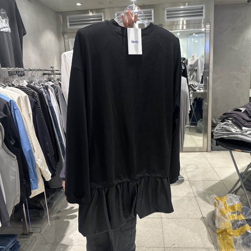 HERTZ-P韓國代購女士新款休閑職業26春夏推薦熱賣長袖T恤HERTZ-P長袖T恤