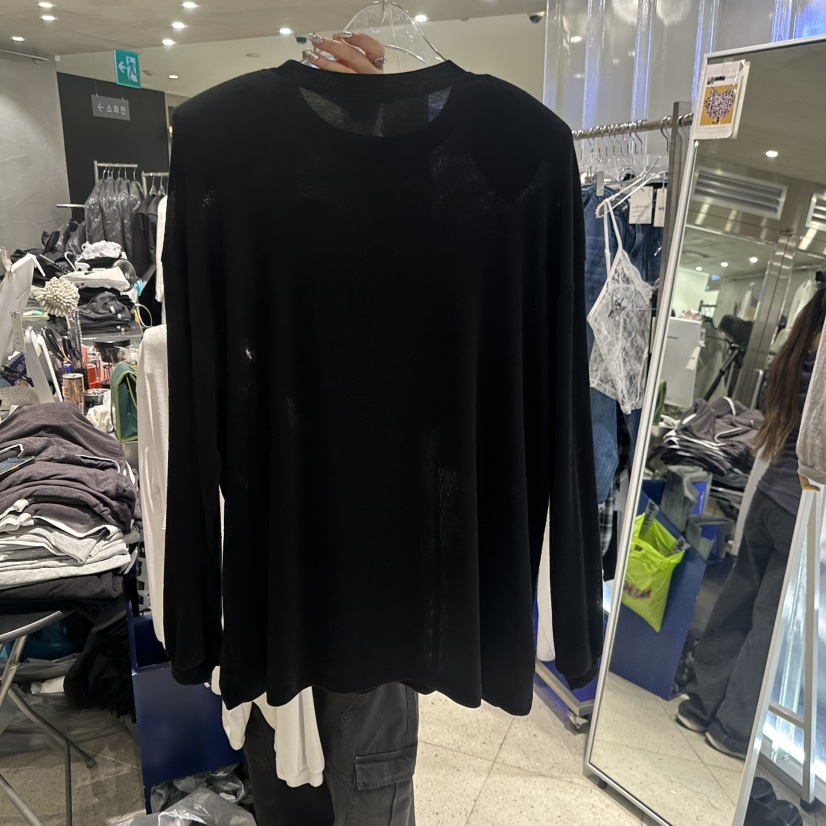 HERTZ-P韓國代購女裝新品人氣職業休閑26春夏長袖T恤假兩件HERTZ-P長袖T恤