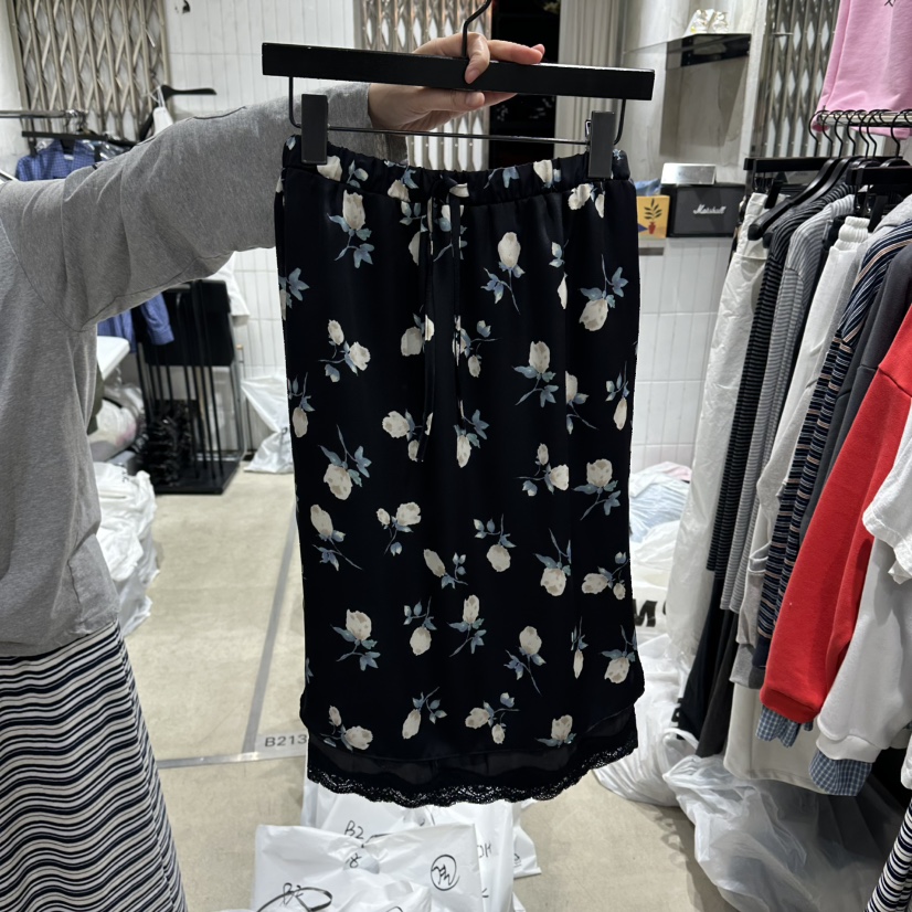 VANTA韓國東大門直郵女士新款職業26春夏休閑半身裙中短裙VANTA半身裙/中短裙圖色2