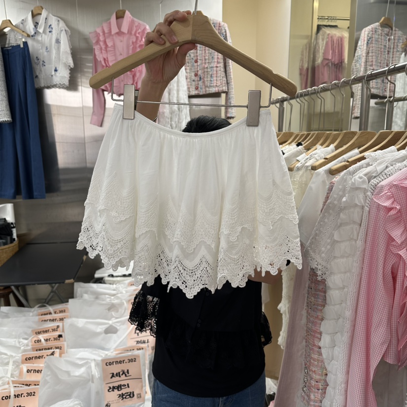 CORNER韓國代購女裝新款推薦時尚熱賣休閑人氣職業26春夏短裙CORNER.302短裙