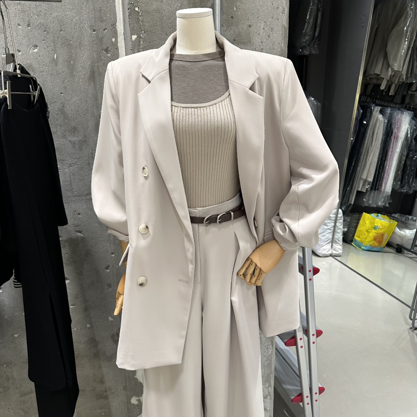 JUNI韓國東大門直郵女士新品推薦人氣休閑職業26春夏夾克my juni夾克圖色1