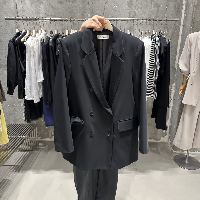 JUNI韓國東大門直郵女士新品推薦人氣休閑職業26春夏夾克my juni夾克圖色2