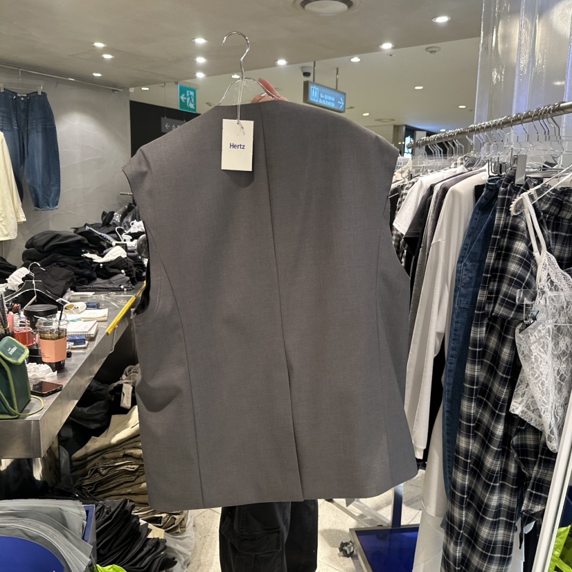 HERTZ-P韓國東大門代購女裝新品推薦人氣休閑熱賣26春夏馬甲HERTZ-P馬甲