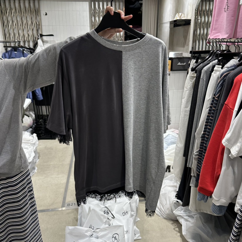 VANTA韓國東大門直郵女裝新款時尚推薦人氣26春夏職業T恤VANTAT恤圖色1