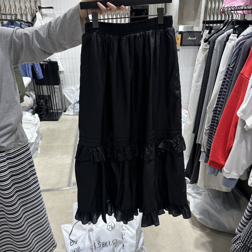 VANTA韓國直郵實拍女士新品26春夏人氣休閑熱賣職業時尚長裙VANTA長裙