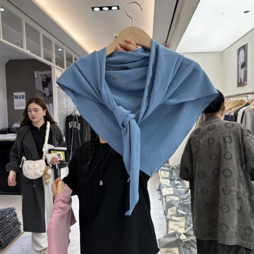 CHAV韓國直郵實拍女裝新品人氣26春夏推薦休閑圍巾披肩圍巾CHAV圍巾/披肩圖色3