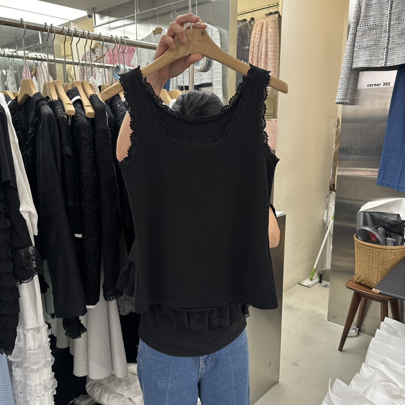 CORNER韓國代購女裝新款推薦人氣26春夏熱賣休閑吊帶背心CORNER.302吊帶/背心圖色2