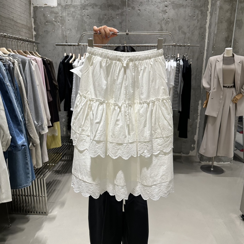 JUNI韓國直郵實拍女士新款人氣推薦職業休閑半身裙中短裙my juni半身裙/中短裙圖色1